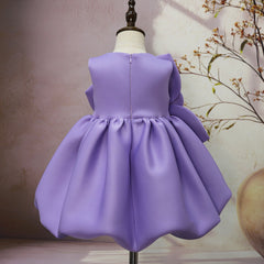 Big Flower Little Girl Dress