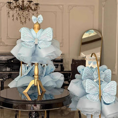 Little Girl Flower Girl Wedding Dress Tulle Tutu Skirt Children's Western Style Dress