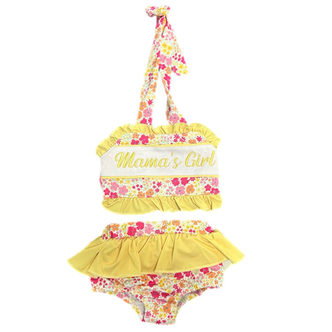 Mamas girl floral two piece Swimsuit