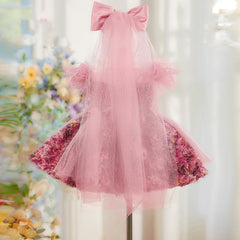 Little Girls Tutu Dress For A First Birthday Celebration