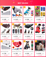 Padded Waterproof Dog Jacket ❄️ Warm Winter Vest for Small, Medium & Large Dogs