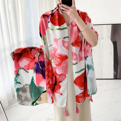 20 Styles Cotton-Linen Beach Sarong Wrap – Women’s Bikini Cover-Up & Summer Scarf