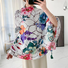 20 Styles Cotton-Linen Beach Sarong Wrap – Women’s Bikini Cover-Up & Summer Scarf