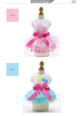 Spring Lace Dog Dress for Small Dogs – Elegant Pet Outfit for Party, Wedding & Birthday