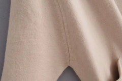 Women’s Loose Knit Cardigan Sweater with Pockets