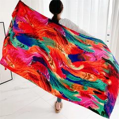 20 Styles Cotton-Linen Beach Sarong Wrap – Women’s Bikini Cover-Up & Summer Scarf
