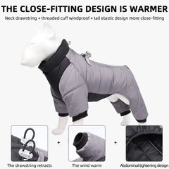 Waterproof Winter Dog Jacket ❄️ Thick Warm Coat for Small & Medium Dogs