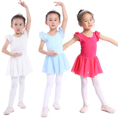 Girls Pink Ballet Tutu Dress – Leotard Dance Costume