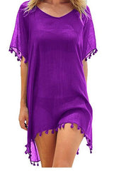 Women Beach Cover Up Lace Hollow Crochet Swimsuit Beach Dress Women 2025 Summer Cover-Ups Bathing Suit Ladies Beach Wear Tunic