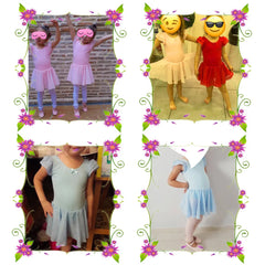 Girls Pink Ballet Tutu Dress – Leotard Dance Costume