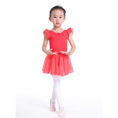 Girls Pink Ballet Tutu Dress – Leotard Dance Costume