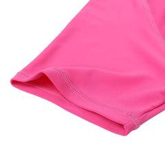 Cyan Flower Girls Swimsuit – Kids UV-Protection One-Piece Swimwear 2025