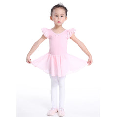 Girls Pink Ballet Tutu Dress – Leotard Dance Costume