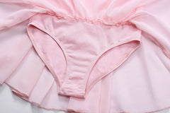 Girls Pink Ballet Tutu Dress – Leotard Dance Costume