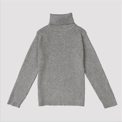 Kids Winter Turtleneck Knitted Sweater – Warm Pullover 2025