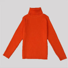 Kids Winter Turtleneck Knitted Sweater – Warm Pullover 2025