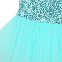 Girls Sequined Ballet Tutu Dress – Professional Dance Costume