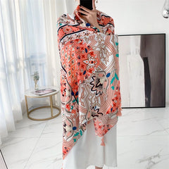 20 Styles Cotton-Linen Beach Sarong Wrap – Women’s Bikini Cover-Up & Summer Scarf