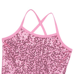 Girls Sequined Ballet Tutu Dress – Professional Dance Costume