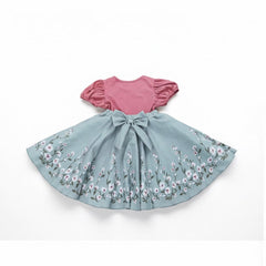 Soft and Breathable Organic Cotton Girl Dress | Bloom