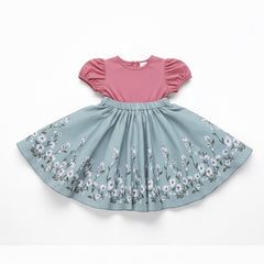 Soft and Breathable Organic Cotton Girl Dress | Bloom