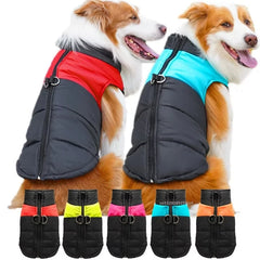 Waterproof Winter Dog Jacket ❄️ Padded Warm Vest for Small, Medium & Large Dogs