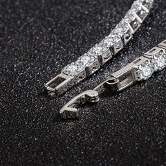 Lihong S925 Sterling Silver Zirconia Tennis Bracelet – 16-20cm