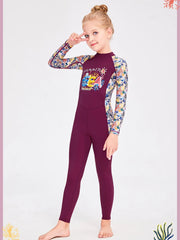 Cartoon Unicorn Girls One-Piece Swimsuit – Kids Quick-Dry Bathing Suit 2–12 Years