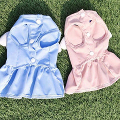 Angel Wings Pet Dress – Spring/Summer Outfit for Small Dogs & Cats