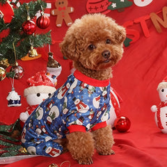 Christmas Warm Dog Clothes – Holiday Costume for Small & Medium Dogs