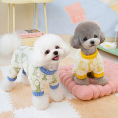 New Warm Dog Jumpsuit – Winter Jacket Outfit for Small Dogs & Puppies