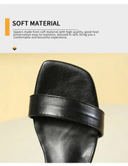 Women's Shoes 2025 Buckle Women's Sandals Fashion Peep Toe Daily Sandals Women Summer Plus Size Solid Heeled Sandals