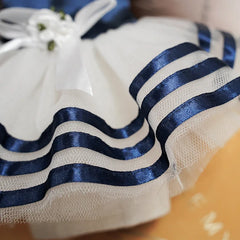 Polka Dot Summer Dog Dress 🎀 Princess Outfit for Dogs & Cats