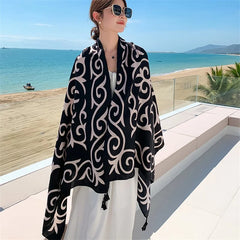 20 Styles Cotton-Linen Beach Sarong Wrap – Women’s Bikini Cover-Up & Summer Scarf