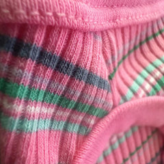 Pink Rib Dog Tank – Soft Shirt Vest for Small Dogs & Chihuahuas