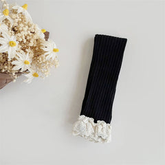 Baby and Girls Lace Trim Leggings Pants