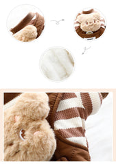 Winter Pet Vest Jacket ❄️ Warm Cotton Coat for Small & Medium Dogs and Cats