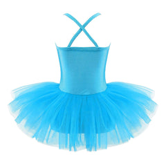 Girls Sequined Ballet Tutu Dress – Professional Dance Costume