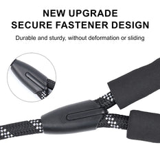 1.5m Reflective Nylon Dog Leash – Soft Handle Pet Walking Leash