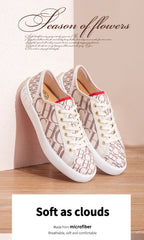 C-H Women's Casual Shoes  Autumn New Comfortable Canvas Shoes Skeleton Correction Woman Walking Shoes