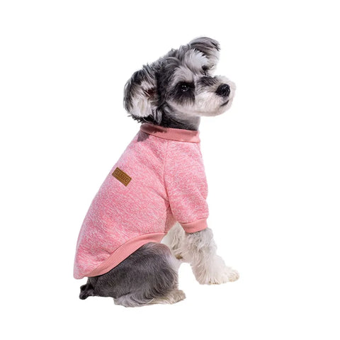 Winter Warm Pet Jacket – Cozy Sweatshirt Coat for Small Dogs & Cats