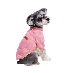 Winter Warm Pet Jacket – Cozy Sweatshirt Coat for Small Dogs & Cats