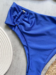 Bandeau Push-Up Brazilian Bikini Set – Women’s Solid Thong Swimsuit