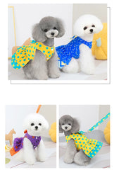 Luxury BoLuxury Bowknot Dog Dress – Princess Summer Harness Dress & Leash Set for Small Dogswknot Dog Dress for Small Dogs Summer Yorkie Chihuahua Girl Puppy Dog Clothes Princess Harness Dress and Leash Set