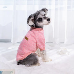 Winter Warm Pet Jacket – Cozy Sweatshirt Coat for Small Dogs & Cats