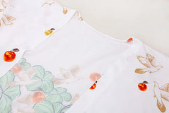 Peacock Kimono Beach Robe – Long Sleeve Swimsuit Cover-Up Cardigan