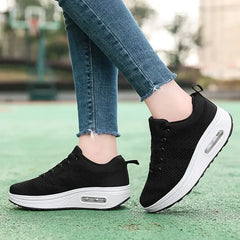 2025 Women’s Breathable Lace-Up Shoes