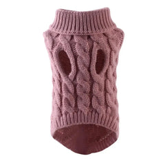 Small Dog Knitted Sweater – Autumn Winter Warm Pet Clothes