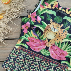 Floral Lace-Up One-Piece Swimsuit – Women’s Push-Up Printed Swimwear 2025