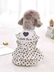 Pink & Blue Pet Tutu Dress 🎀 Party Skirt Outfit for Small Dogs & Cats